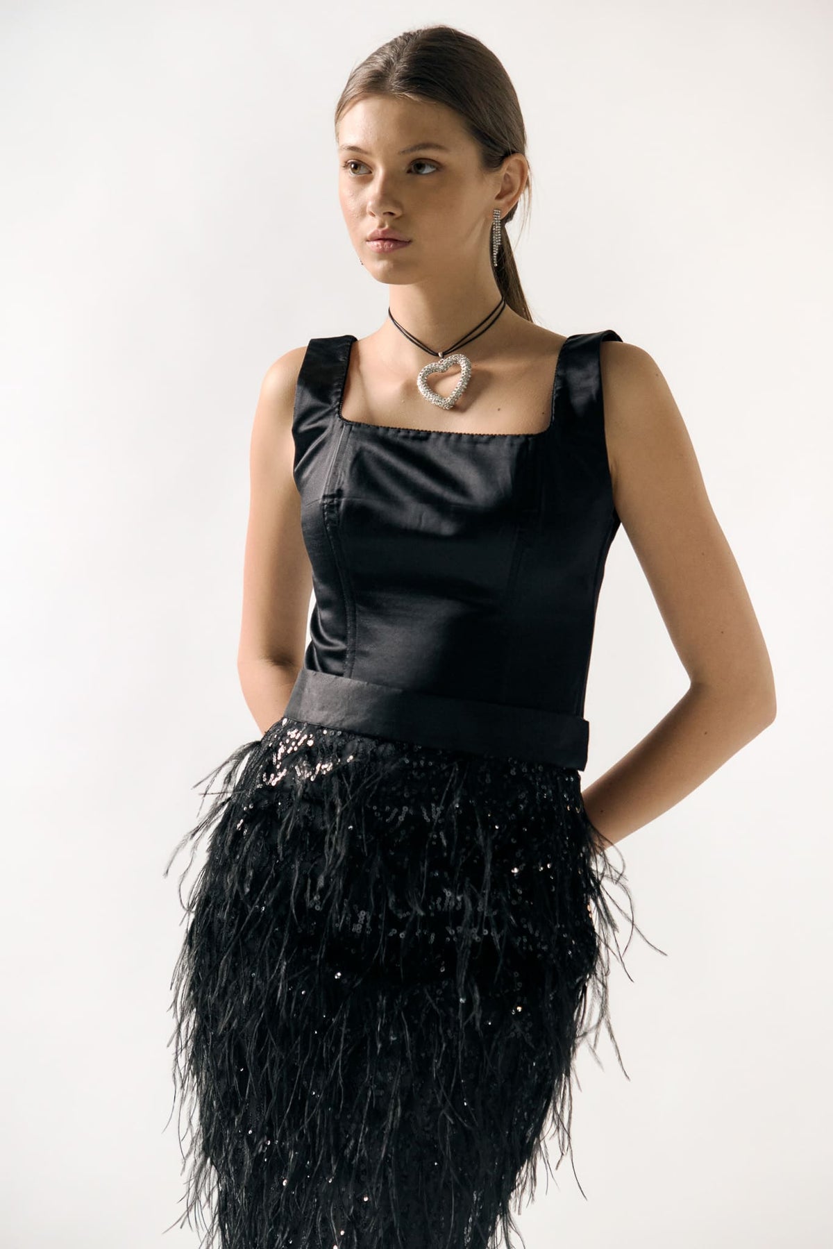 Feather Luxe Skirt