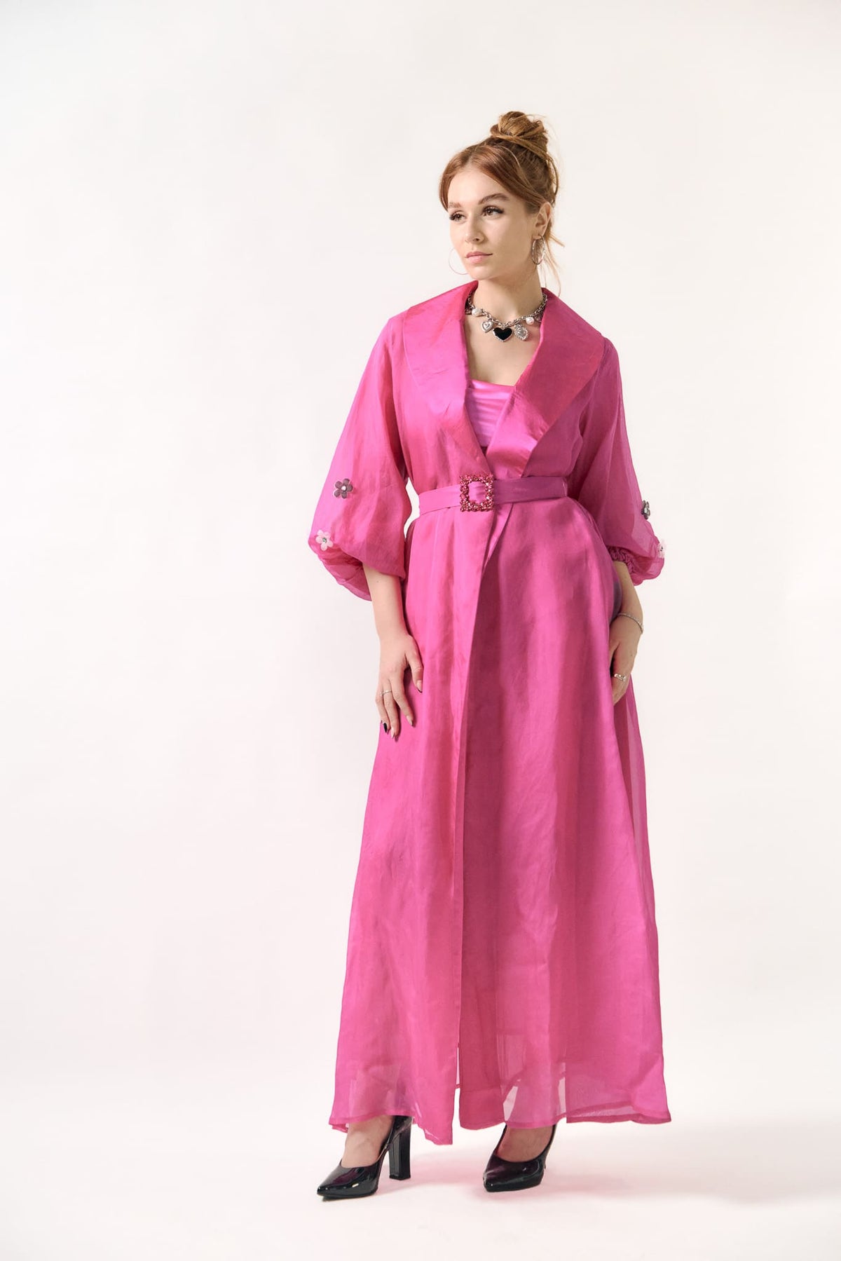 Kaftan Silk Belted Beauty