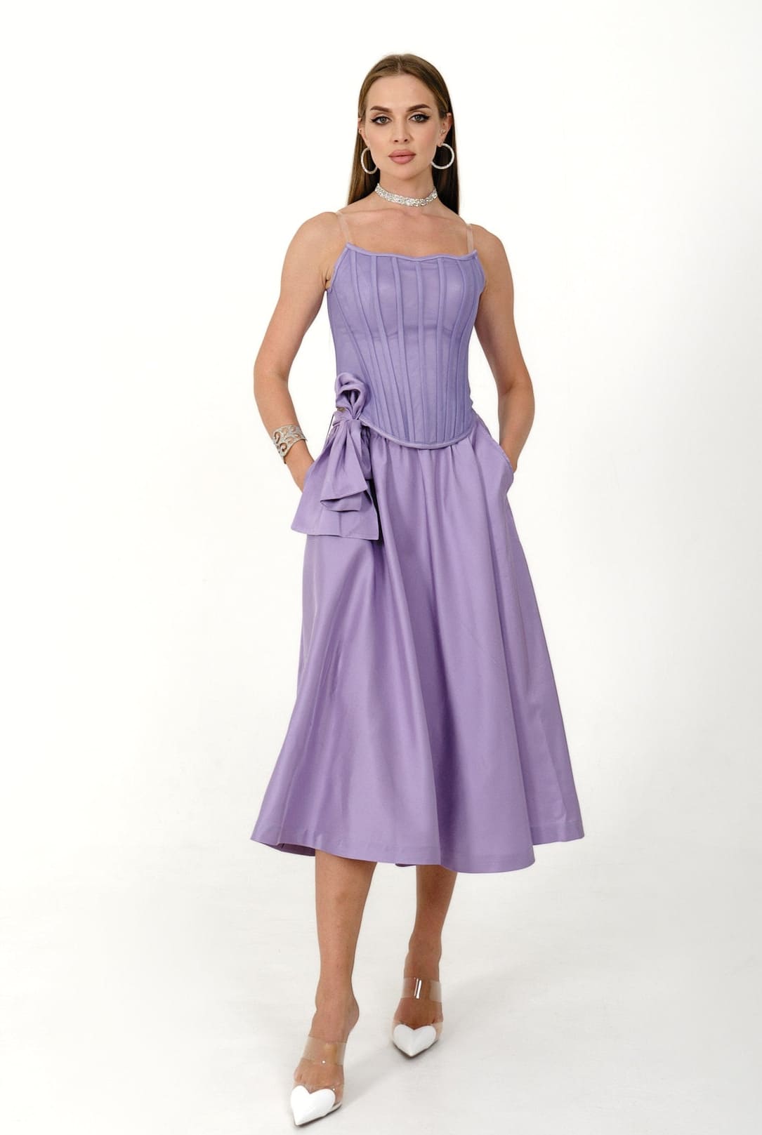 Wide Puffy Skirt + Corset