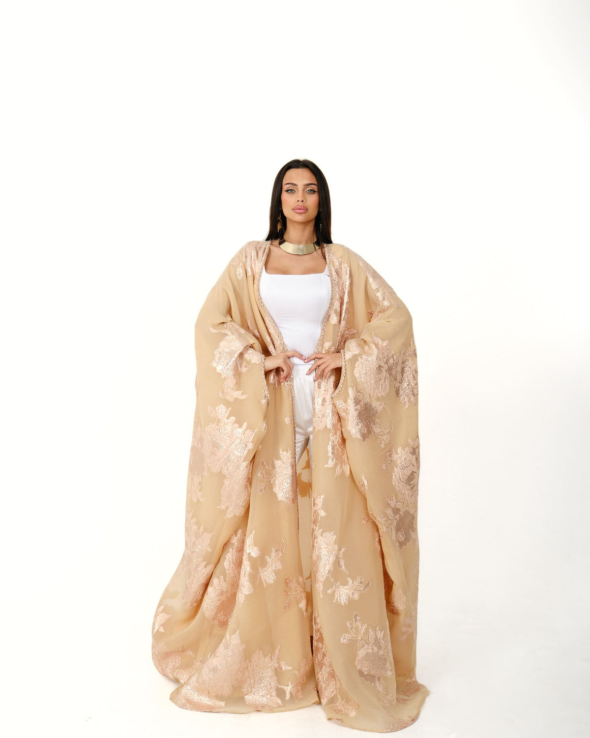 Kaftan Luxe Fiesta Peach