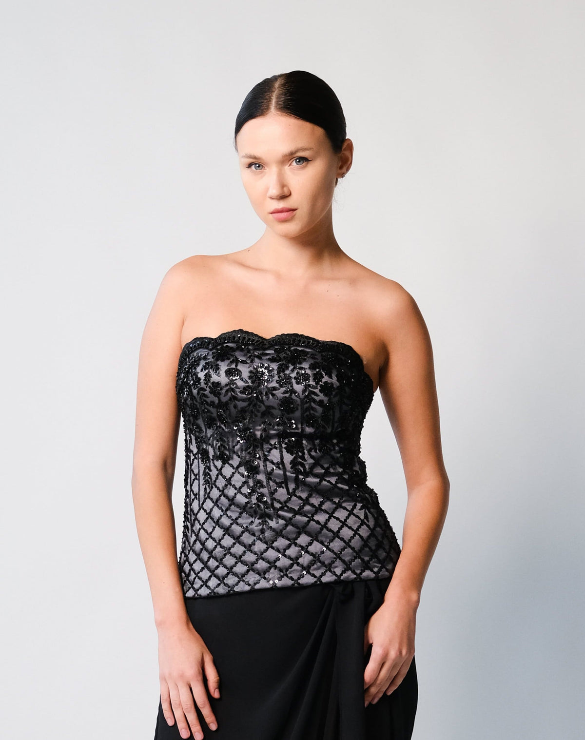 Fancy Beaded corset