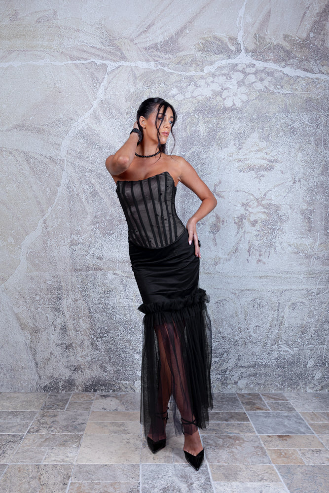 Pearl Mermaid Set Black