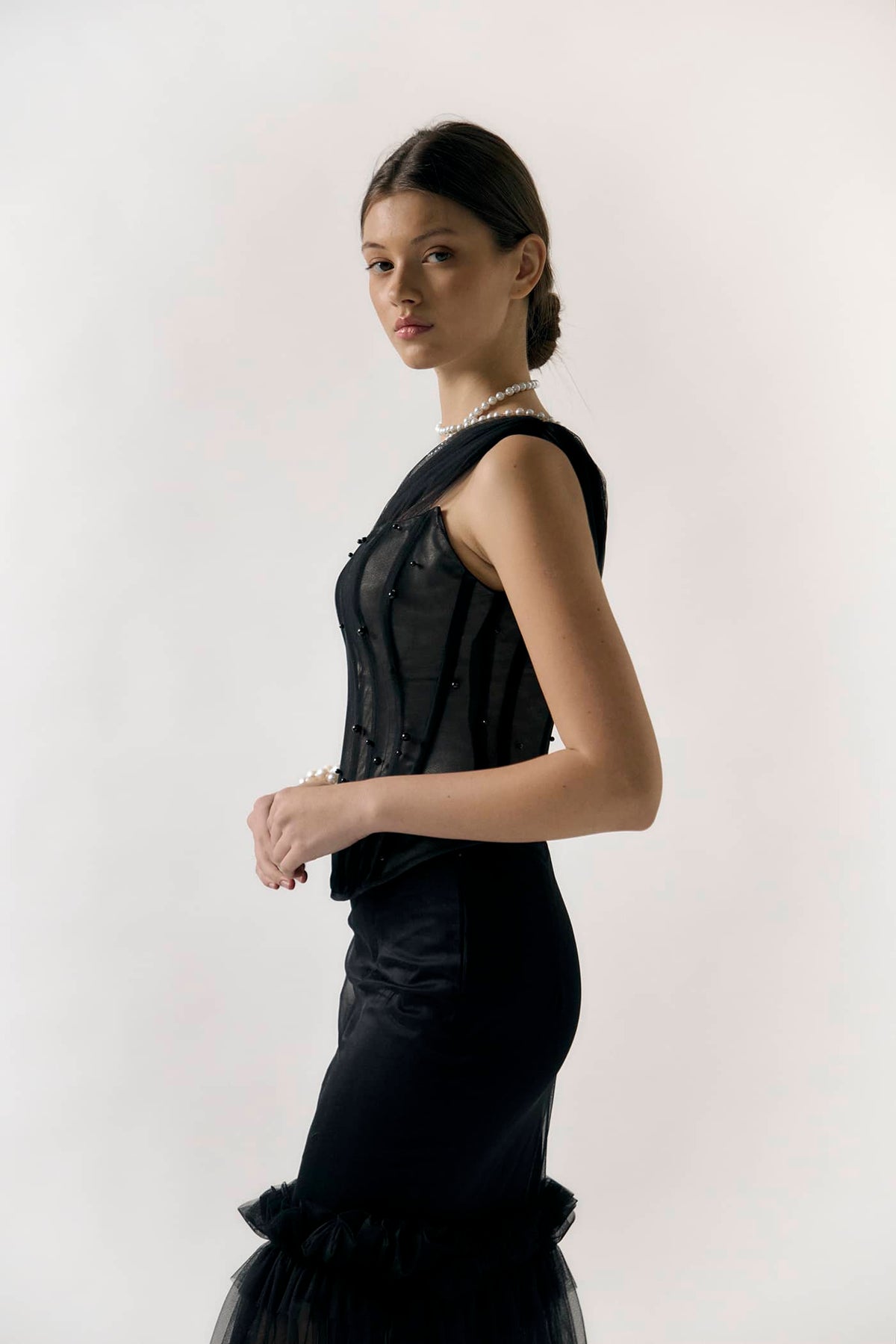 Pearl Mermaid Set Black
